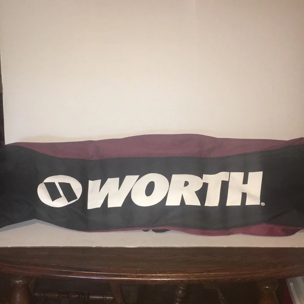 WORTH BRAND EXTRA LARGE WHEELLESS EQUIPMENT CARRY BAG FOR SOFTBALL / BASEBALL